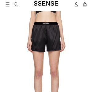 Tom ford black boxer shorts